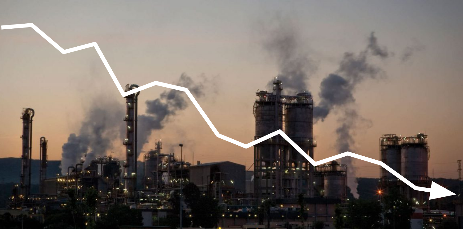 Downturn of business cycle